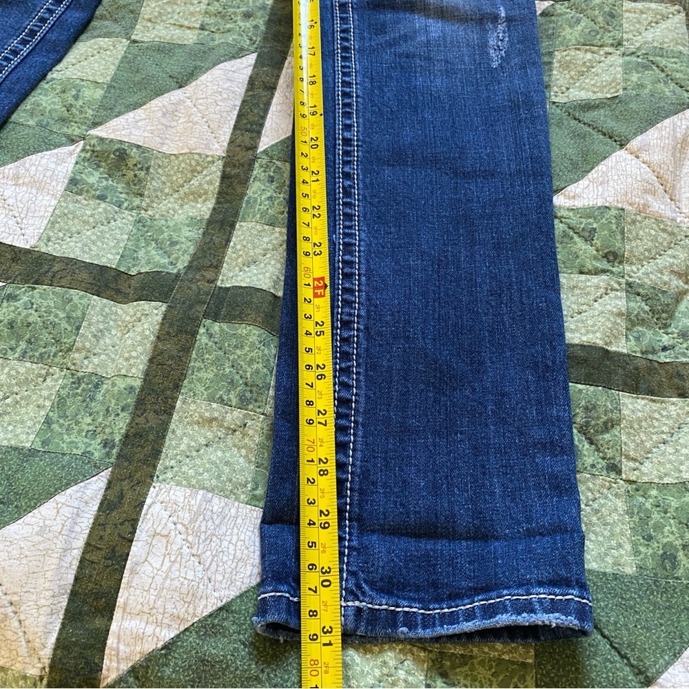 ReRock for Express Skinny Jeans Size 4‎ Lowrise Stretch Casual Preppy - Picture 12 of 14